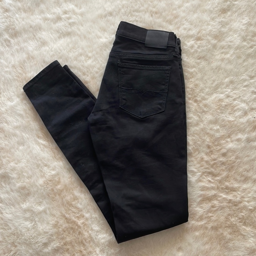 Lucky Brand black Charlie Skinny stretch jeans